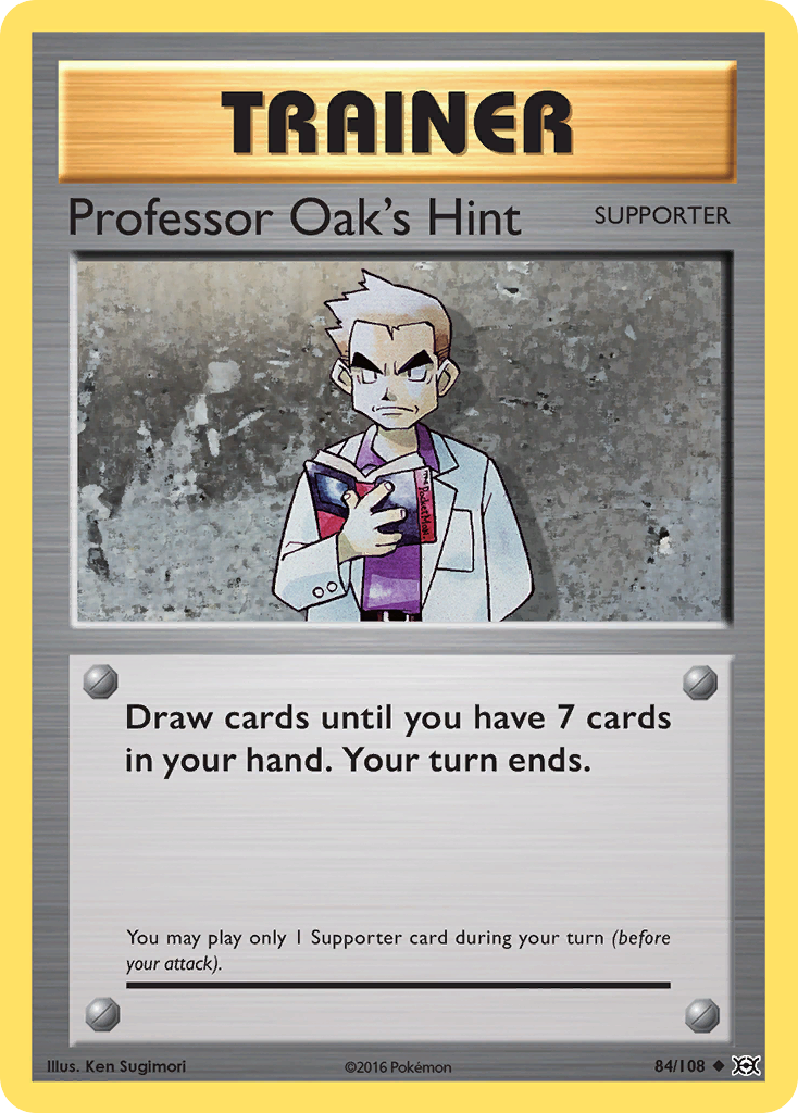 Professor Oak's Hint (84) [XY - Evolutions] - Deck Out Gaming