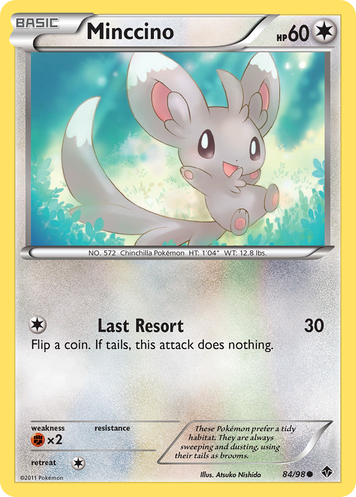 Minccino (84) [Emerging Powers] Reverse Holofoil - Deck Out Gaming