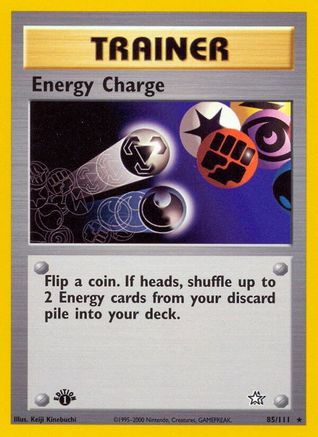 Energy Charge (85) [Neo Genesis] Unlimited - Deck Out Gaming