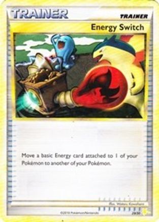 Energy Switch (29/30) [HeartGold & SoulSilver: Trainer Kit - Raichu]