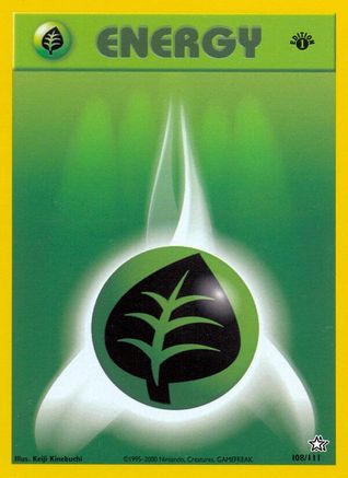 Grass Energy (108) [Neo Genesis] Unlimited - Deck Out Gaming