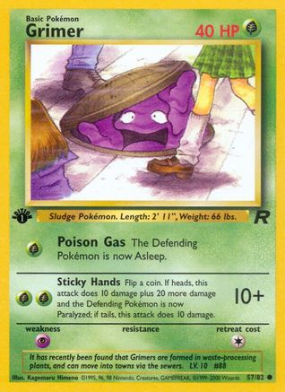 Grimer (57) [Team Rocket] 1st Edition