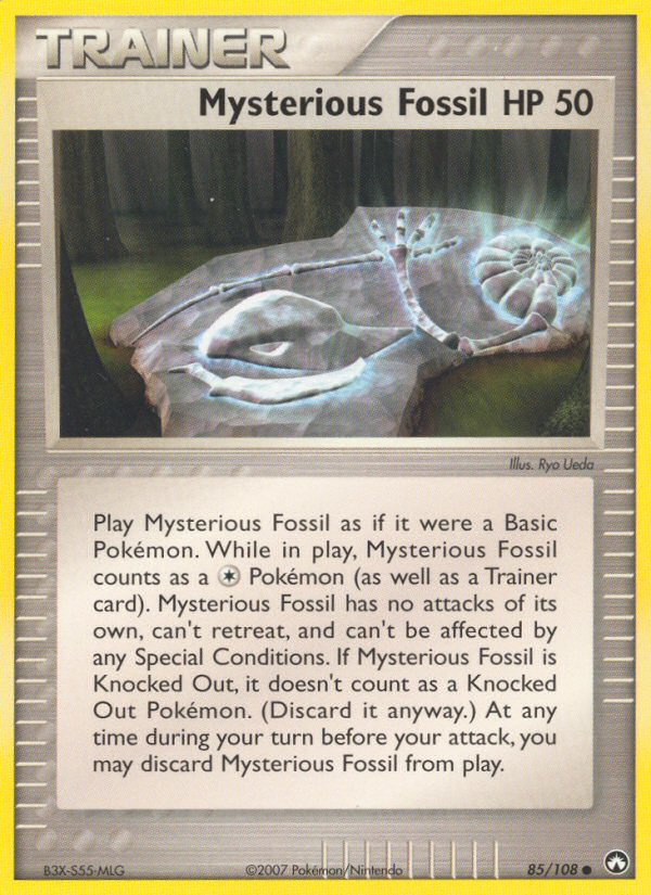 Mysterious Fossil (85) [Power Keepers] Reverse Holofoil