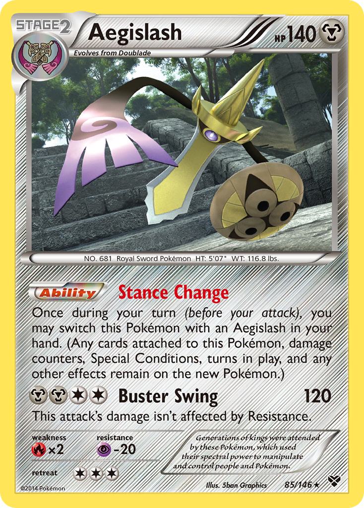 Aegislash (85) [XY Base Set] - Deck Out Gaming