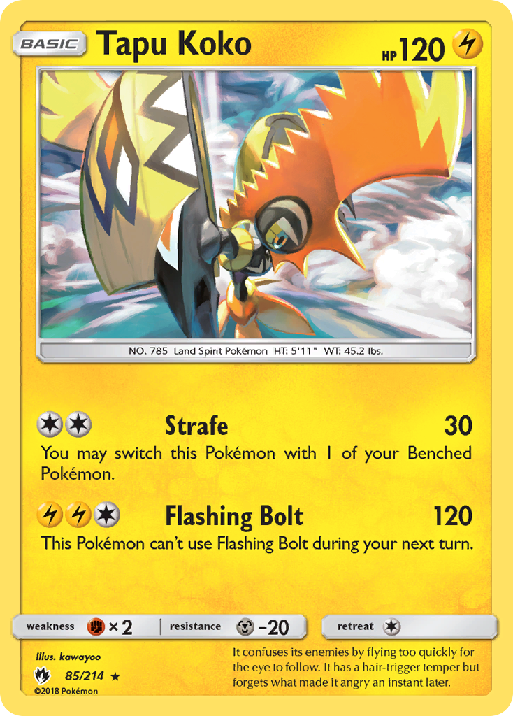 Tapu Koko (85) [SM - Lost Thunder] - Deck Out Gaming