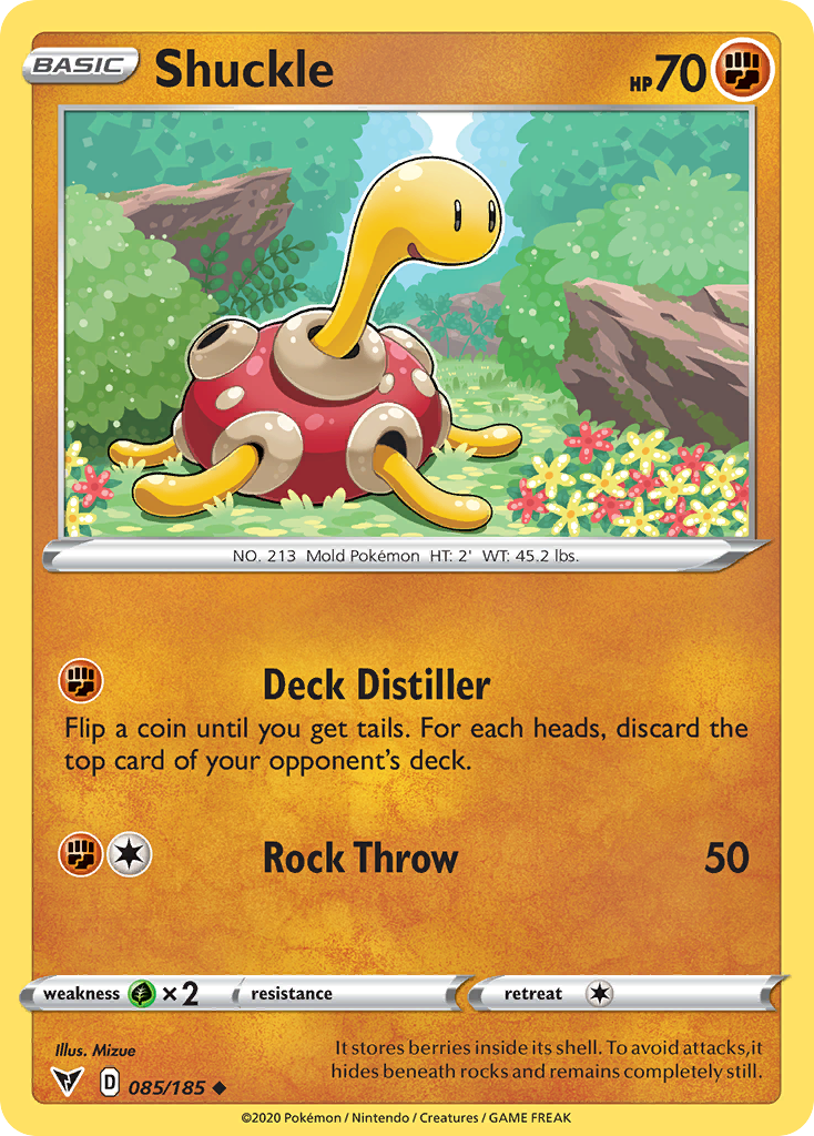 Shuckle [SWSH04: Vivid Voltage] Reverse Holofoil - Deck Out Gaming