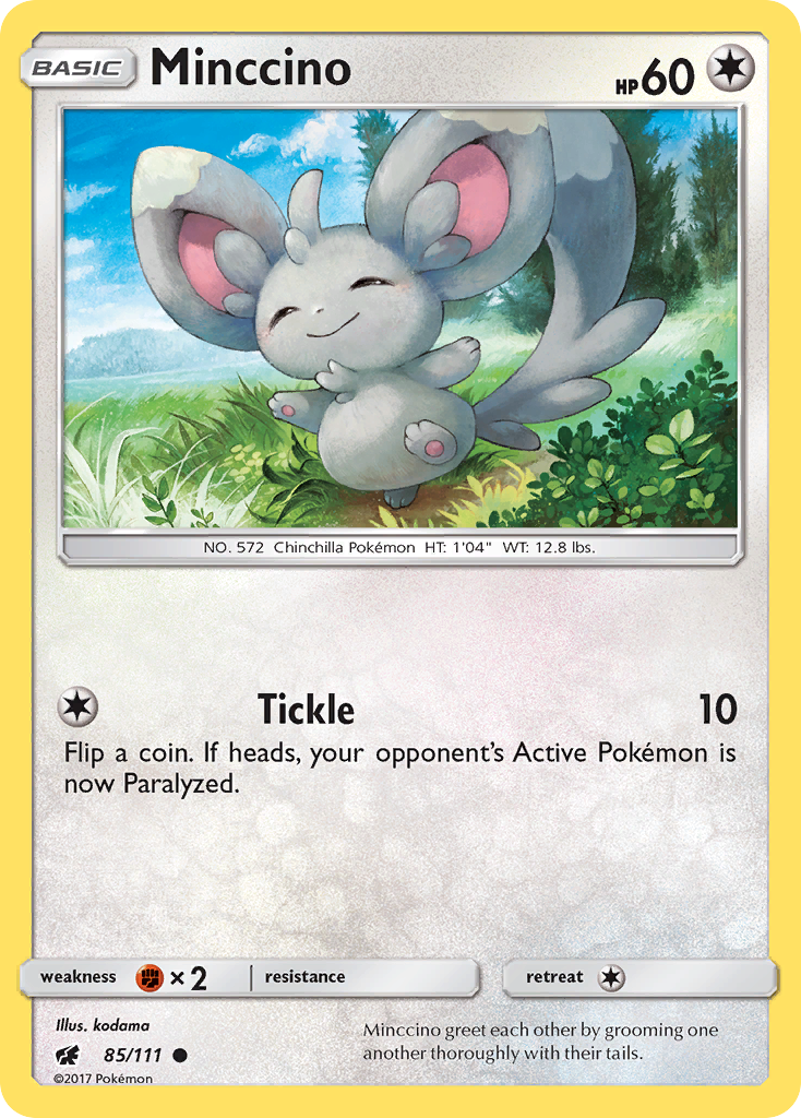 Minccino (85) [SM - Crimson Invasion] Reverse Holofoil - Deck Out Gaming