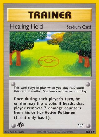 Healing Field (61) [Neo Revelation] 1st Edition - Deck Out Gaming