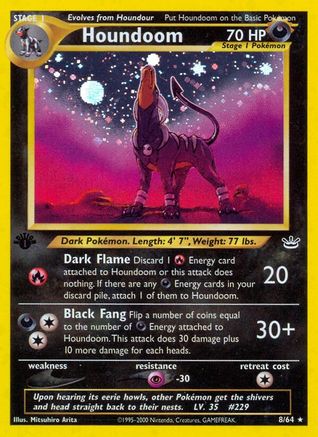 Houndoom (8) [Neo Revelation] 1st Edition Holofoil - Deck Out Gaming