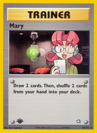 Mary (87) [Neo Genesis] 1st Edition - Deck Out Gaming