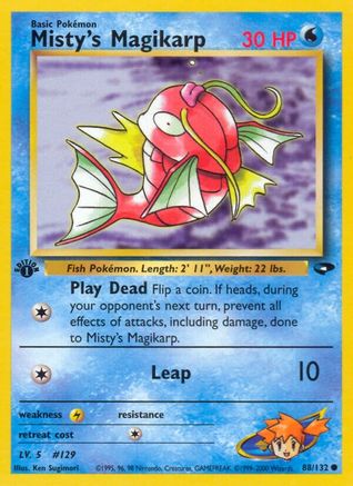 Misty's Magikarp (88) [Gym Challenge] 1st Edition - Deck Out Gaming