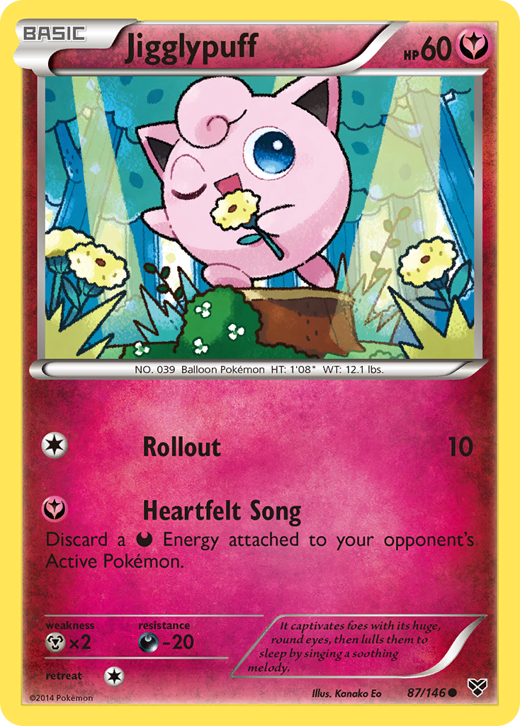 Jigglypuff (87) [XY Base Set] Reverse Holofoil - Deck Out Gaming