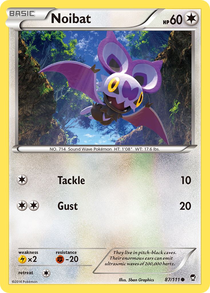 Noibat (87) [XY - Furious Fists] - Deck Out Gaming