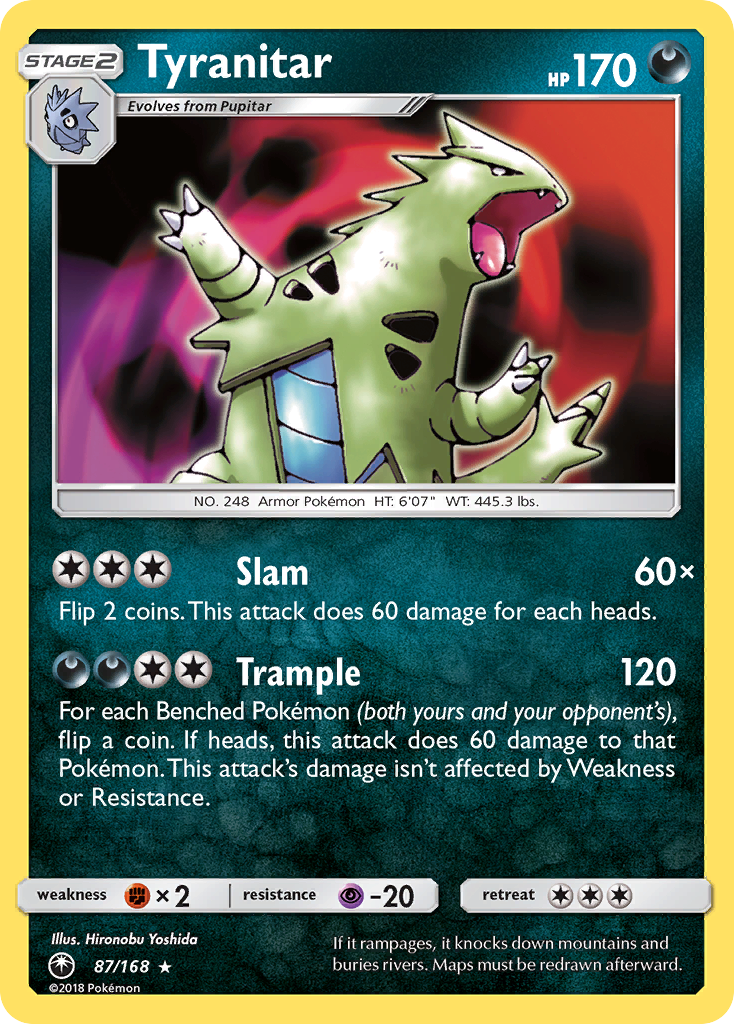 Tyranitar (87) [SM - Celestial Storm] Reverse Holofoil - Deck Out Gaming