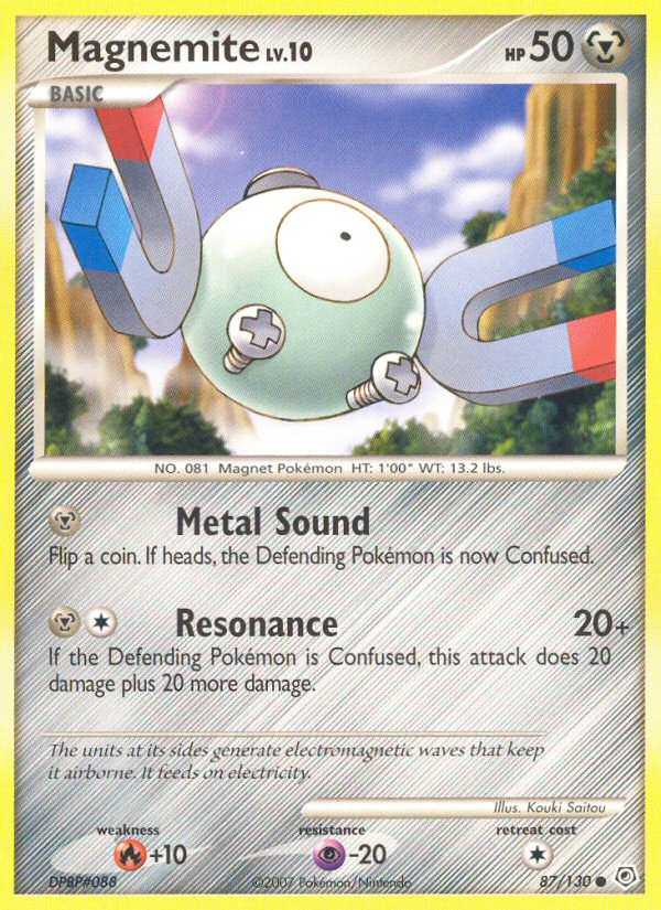 Magnemite (87) [Diamond and Pearl] Reverse Holofoil