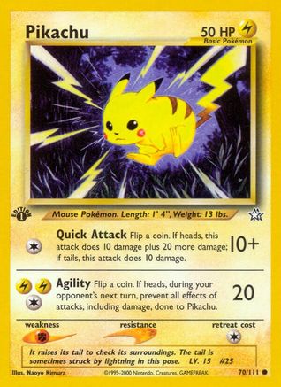 Pikachu (70) [Neo Genesis] Unlimited - Deck Out Gaming