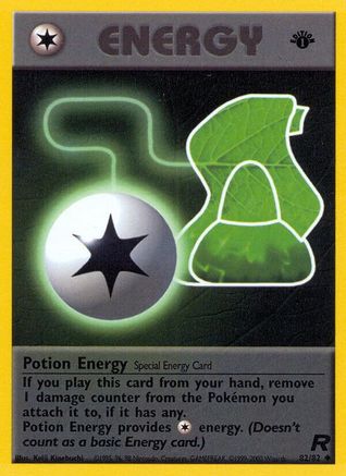 Potion Energy (82) [Team Rocket] 1st Edition