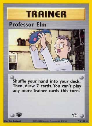 Professor Elm (96) [Neo Genesis] 1st Edition