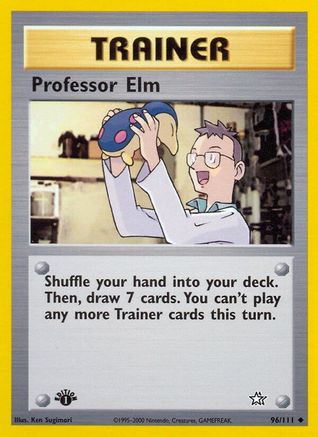 Professor Elm (96) [Neo Genesis] Unlimited - Deck Out Gaming