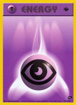 Psychic Energy (131) [Gym Challenge] 1st Edition