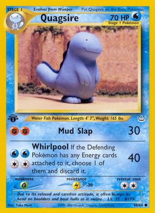 Quagsire (48) [Neo Revelation] Unlimited - Deck Out Gaming