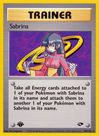 Sabrina (110) [Gym Challenge] 1st Edition