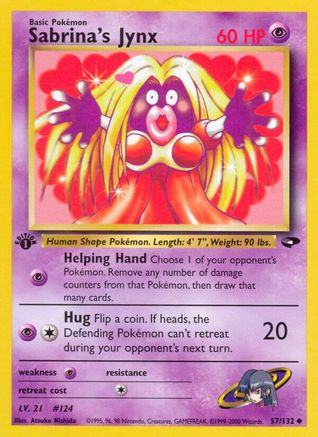 Sabrina's Jynx (57) [Gym Challenge] 1st Edition