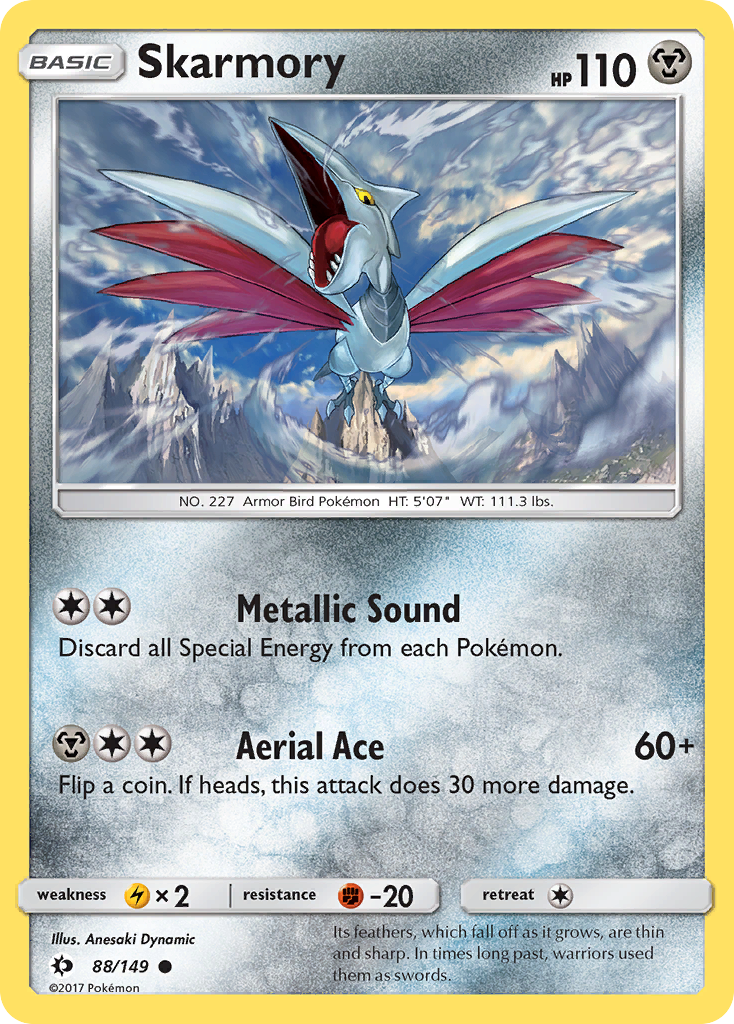 Skarmory (88) [SM Base Set] - Deck Out Gaming