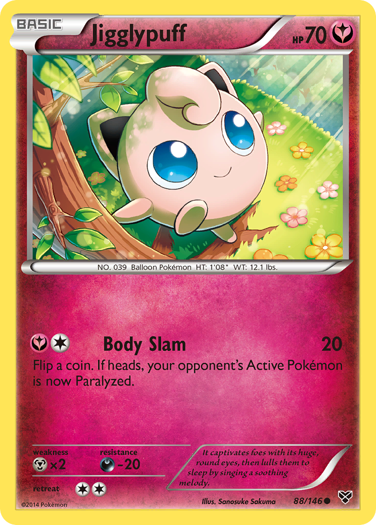 Jigglypuff (88) [XY Base Set] Reverse Holofoil - Deck Out Gaming