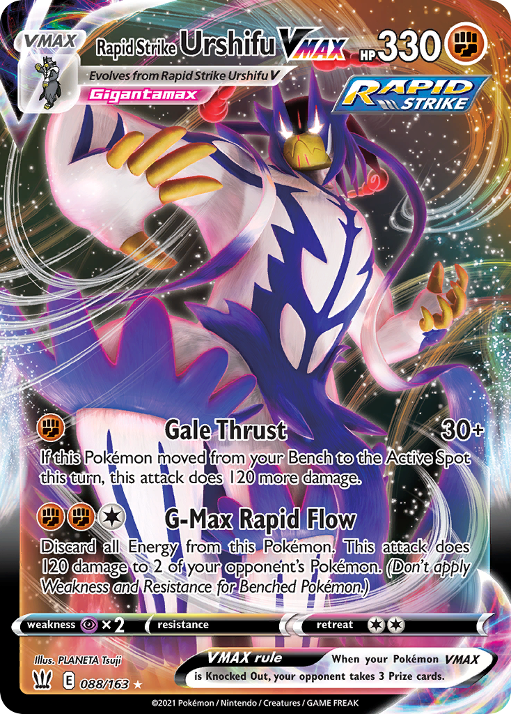 Rapid Strike Urshifu VMAX [SWSH05: Battle Styles] - Deck Out Gaming