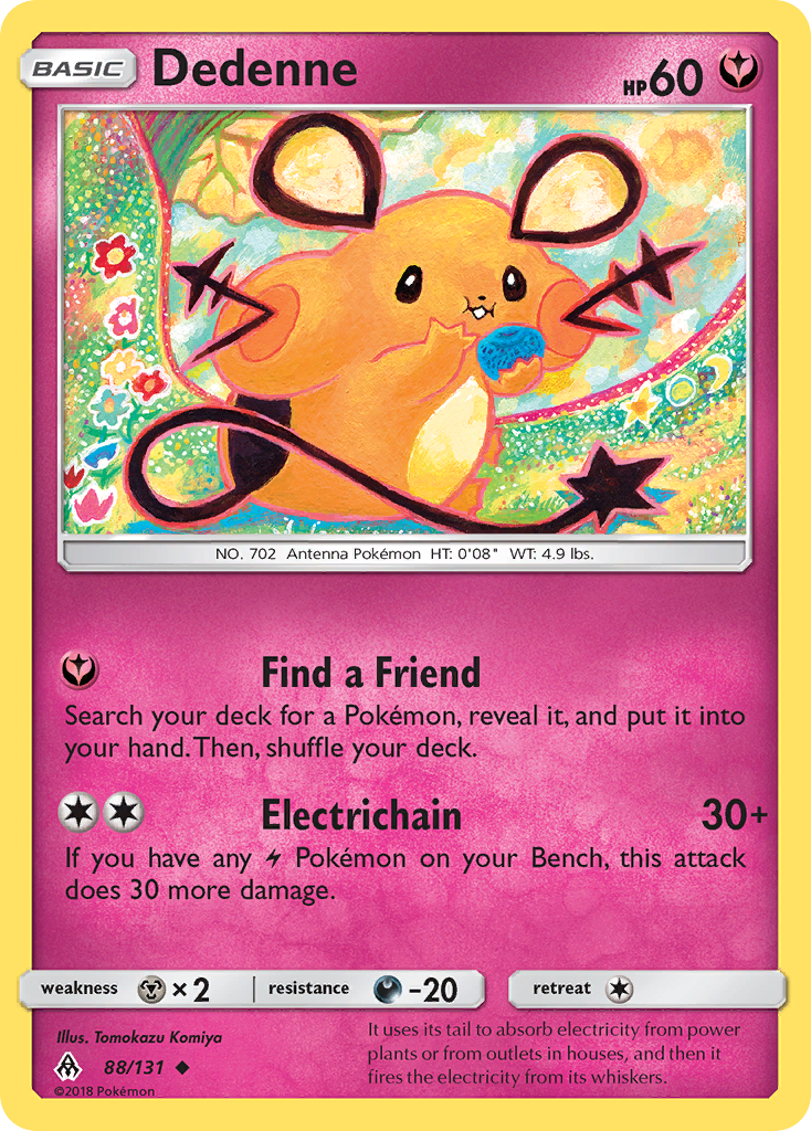 Dedenne (88) [SM - Forbidden Light] - Deck Out Gaming