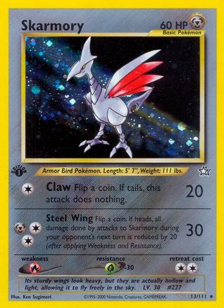 Skarmory (13) [Neo Genesis] Unlimited Holofoil - Deck Out Gaming