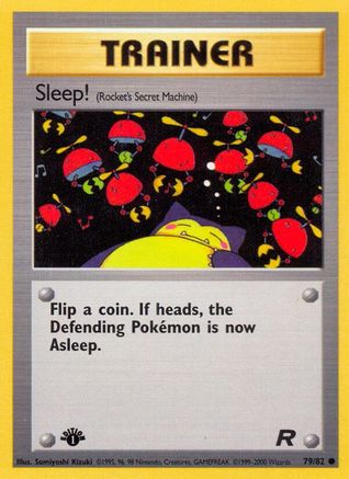 Sleep! (79) [Team Rocket] Unlimited