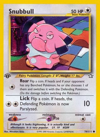 Snubbull (74) [Neo Genesis] Unlimited - Deck Out Gaming