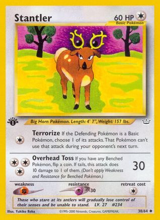 Stantler (38) [Neo Revelation] 1st Edition - Deck Out Gaming