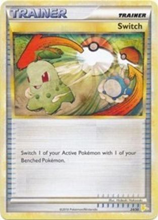 Switch (24/30) [HeartGold & SoulSilver: Trainer Kit - Raichu] - Deck Out Gaming