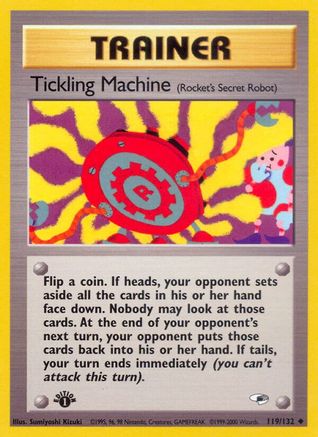 Tickling Machine (119) [Gym Heroes] 1st Edition - Deck Out Gaming