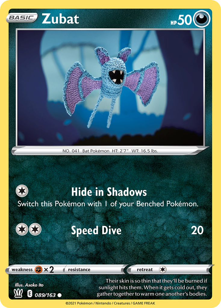 Zubat [SWSH05: Battle Styles] Reverse Holofoil - Deck Out Gaming