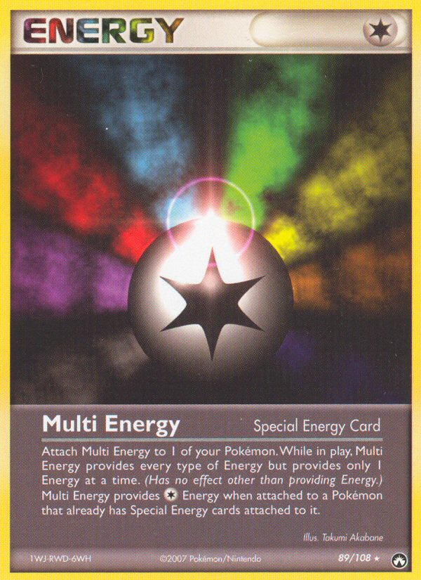 Multi Energy (89) [Power Keepers] Reverse Holofoil