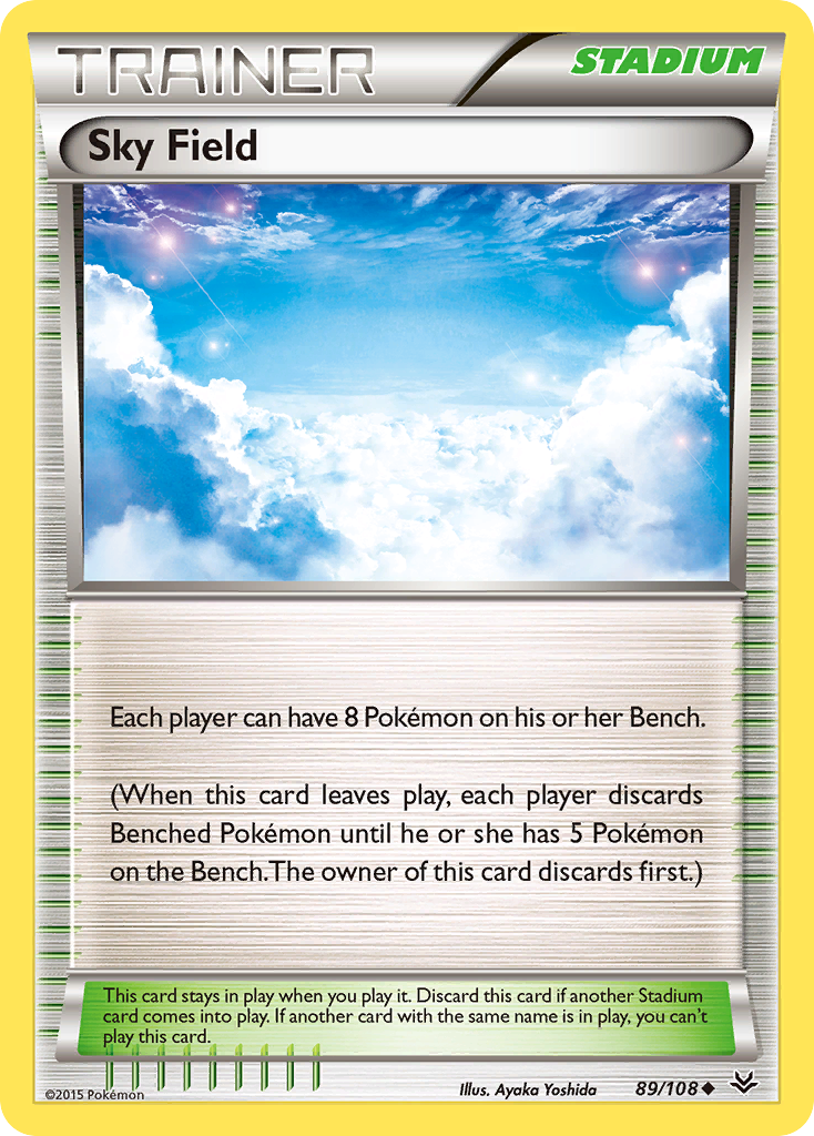 Sky Field (89) [XY - Roaring Skies] - Deck Out Gaming