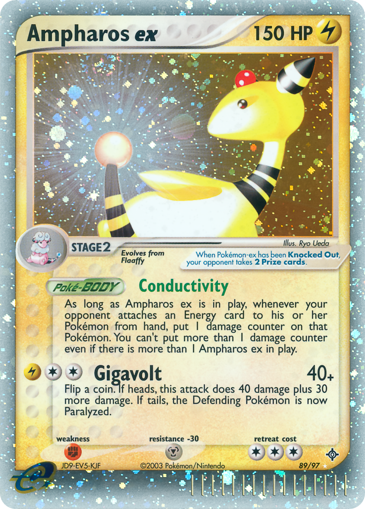 Ampharos ex (89) [Dragon] - Deck Out Gaming