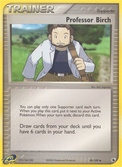 Professor Birch (89) [Ruby and Sapphire] Reverse Holofoil - Deck Out Gaming