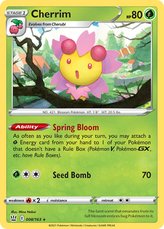 Cherrim [SWSH05: Battle Styles] Reverse Holofoil - Deck Out Gaming