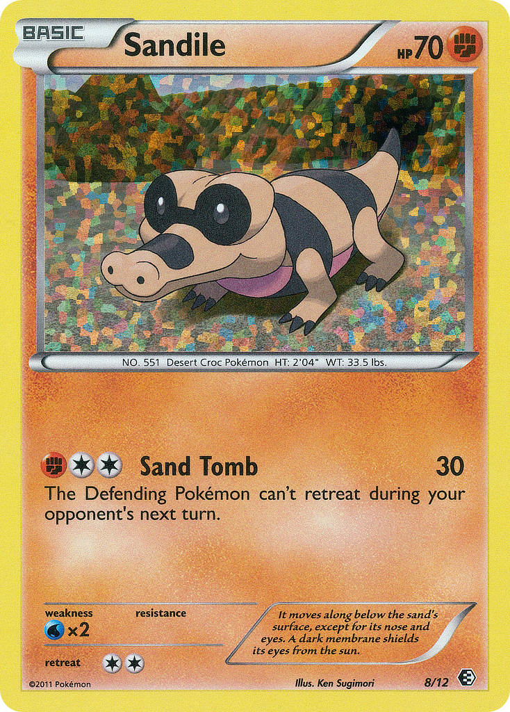 Sandile (8) [McDonald's Promos 2011] - Deck Out Gaming