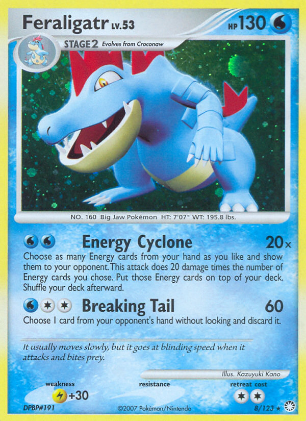 Feraligatr (8) [Mysterious Treasures] - Deck Out Gaming