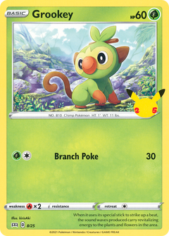 Grookey [McDonald's 25th Anniversary Promos] - Deck Out Gaming