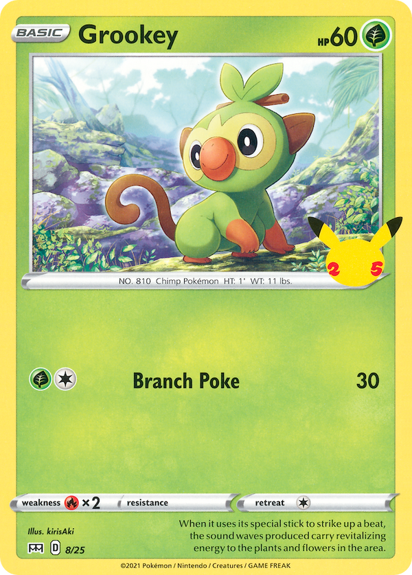 Grookey [McDonald's 25th Anniversary Promos] - Deck Out Gaming