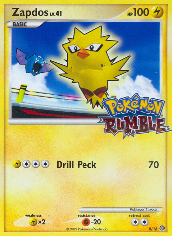 Zapdos (8) [Rumble] - Deck Out Gaming