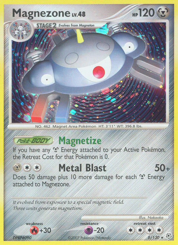 Magnezone (8) [Diamond and Pearl] Reverse Holofoil