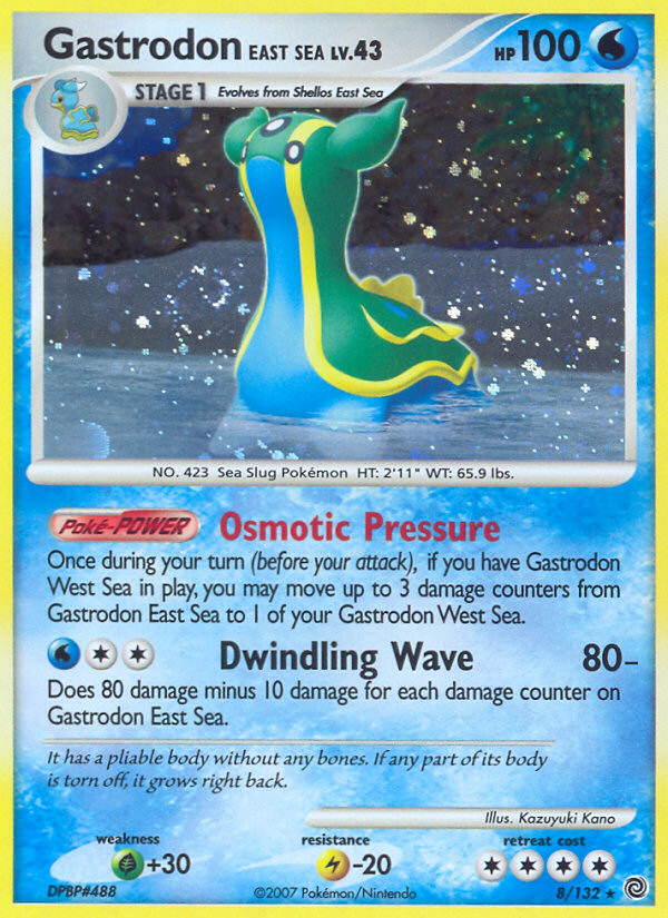 Gastrodon East Sea (8) [Secret Wonders] Reverse Holofoil - Deck Out Gaming